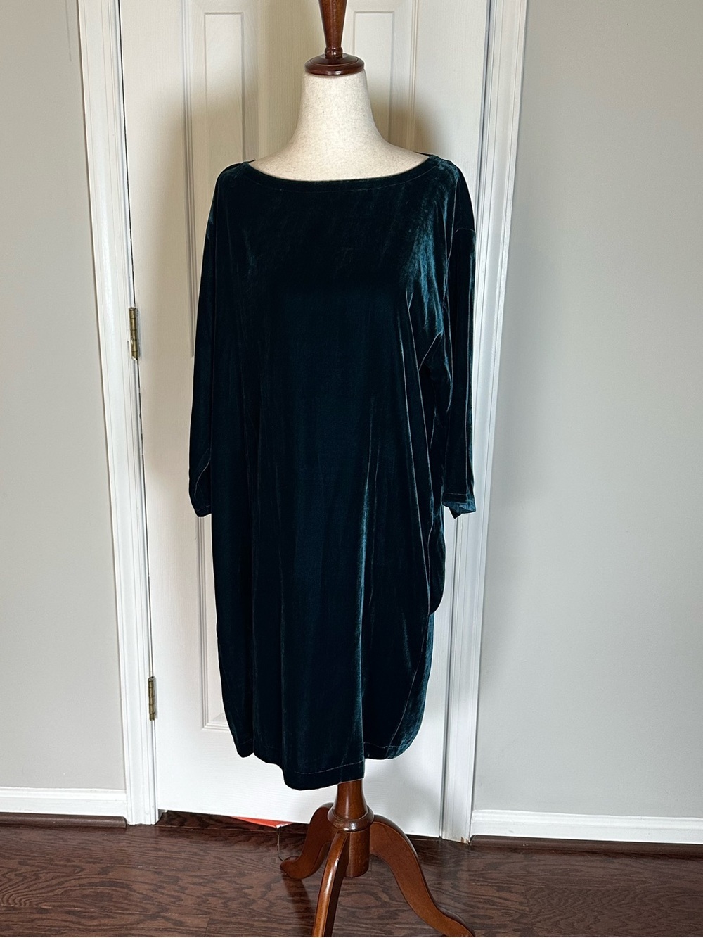 Eileen Fisher Velvet Shift Dress